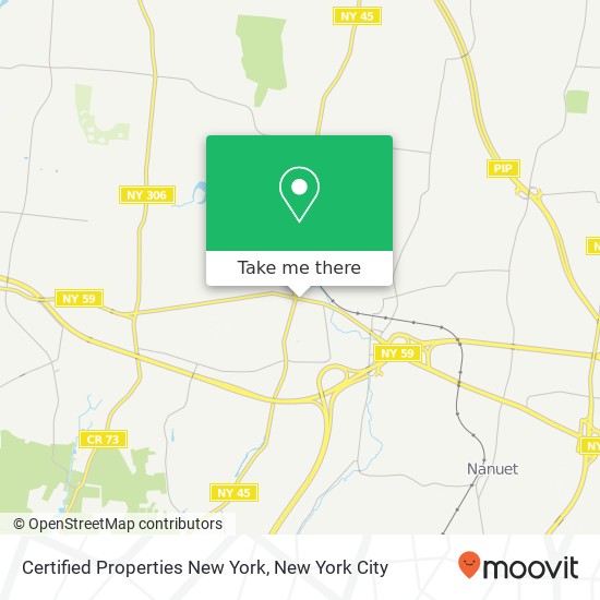 Mapa de Certified Properties New York