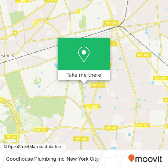 Goodhouse Plumbing Inc map