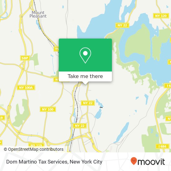 Dom Martino Tax Services map