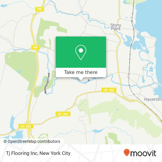 Tj Flooring Inc map