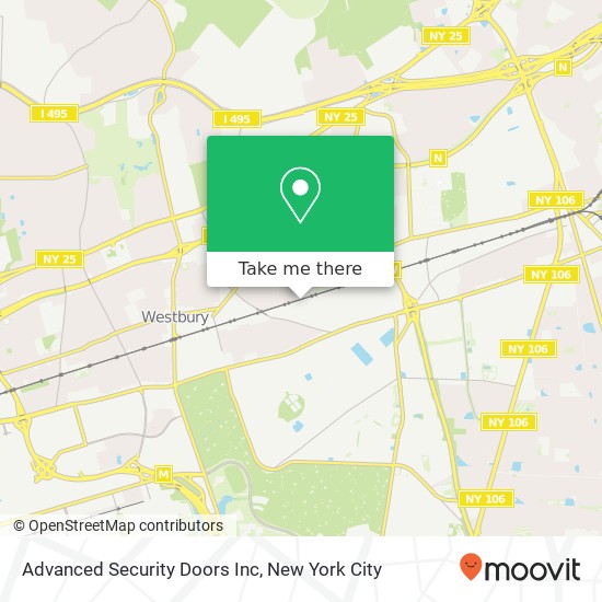 Advanced Security Doors Inc map