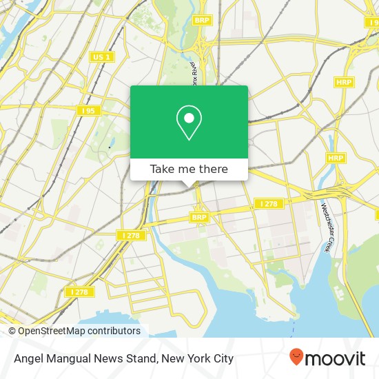 Angel Mangual News Stand map