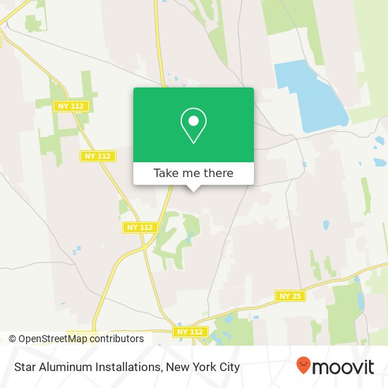 Star Aluminum Installations map