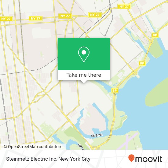 Mapa de Steinmetz Electric Inc