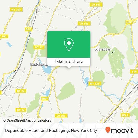 Dependable Paper and Packaging map