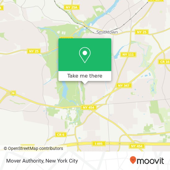 Mover Authority map