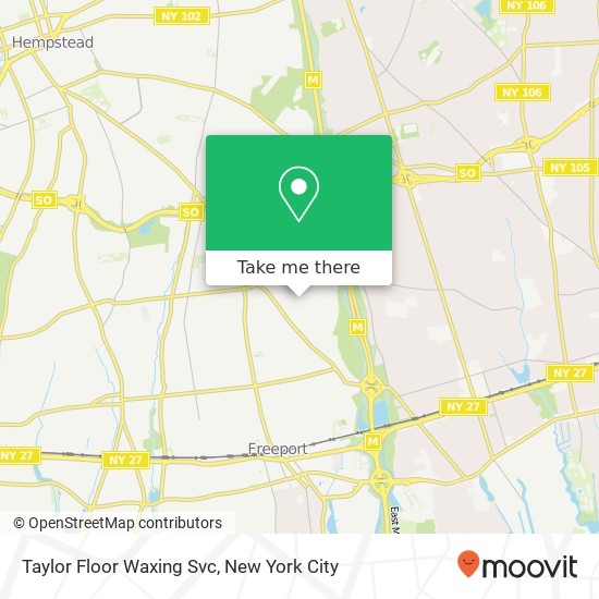 Mapa de Taylor Floor Waxing Svc