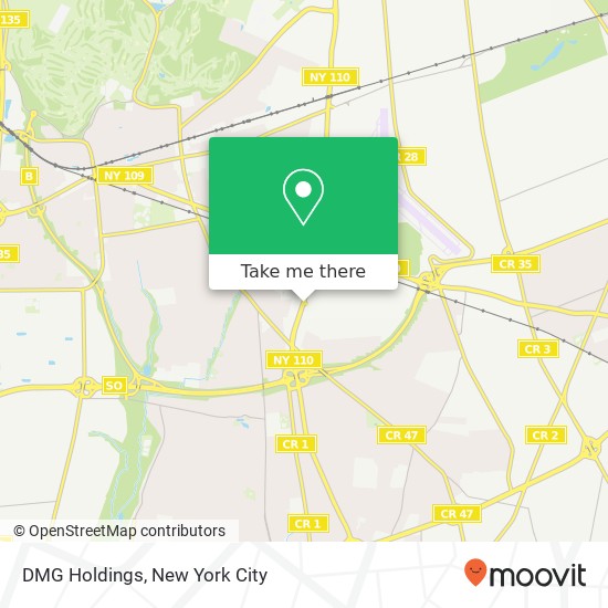 DMG Holdings map