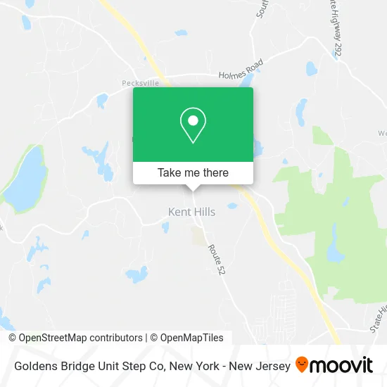 Goldens Bridge Unit Step Co map