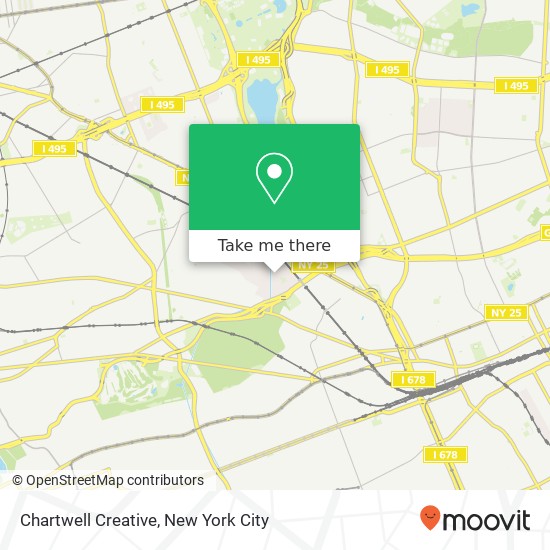 Chartwell Creative map