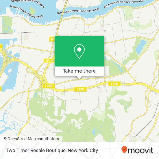 Two Timer Resale Boutique map