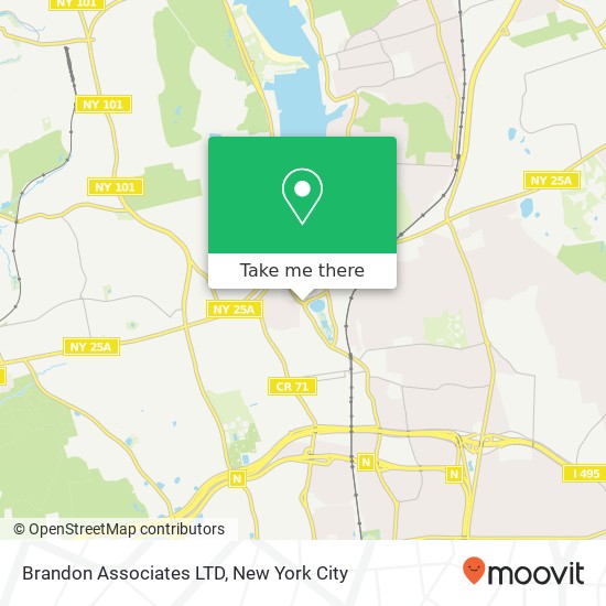 Brandon Associates LTD map