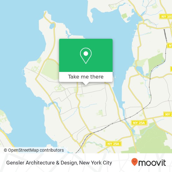 Mapa de Gensler Architecture & Design