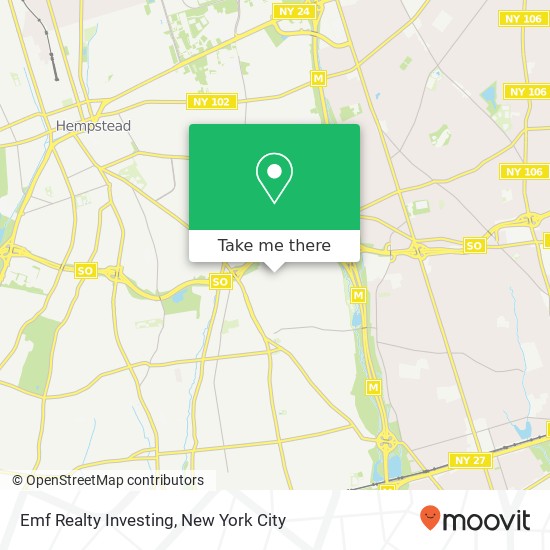 Emf Realty Investing map