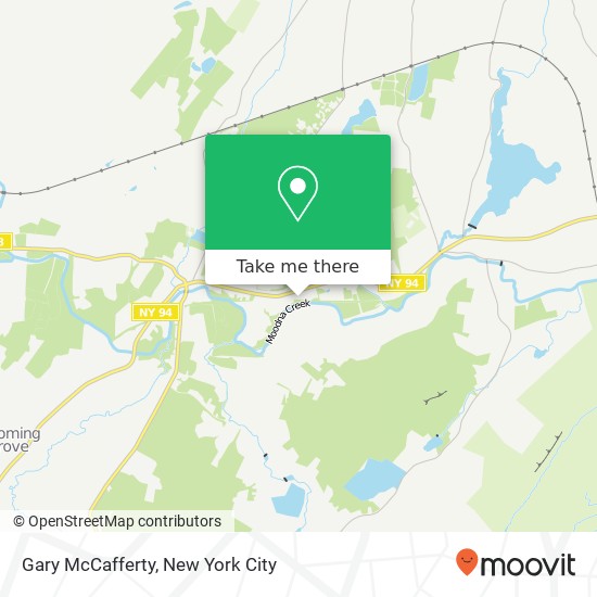 Gary McCafferty map