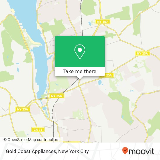 Mapa de Gold Coast Appliances