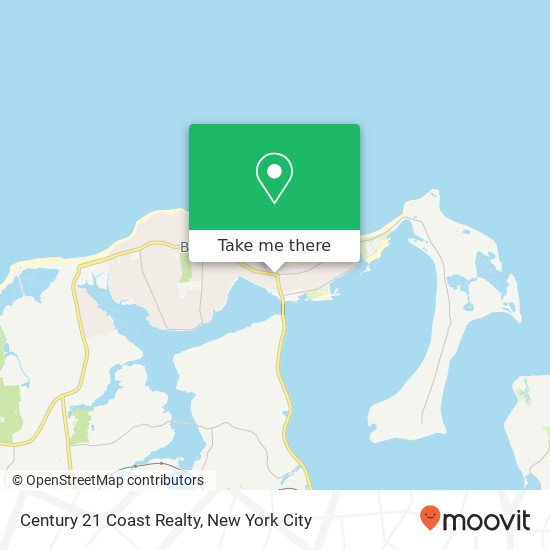 Mapa de Century 21 Coast Realty