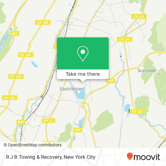 Mapa de R J B Towing & Recovery