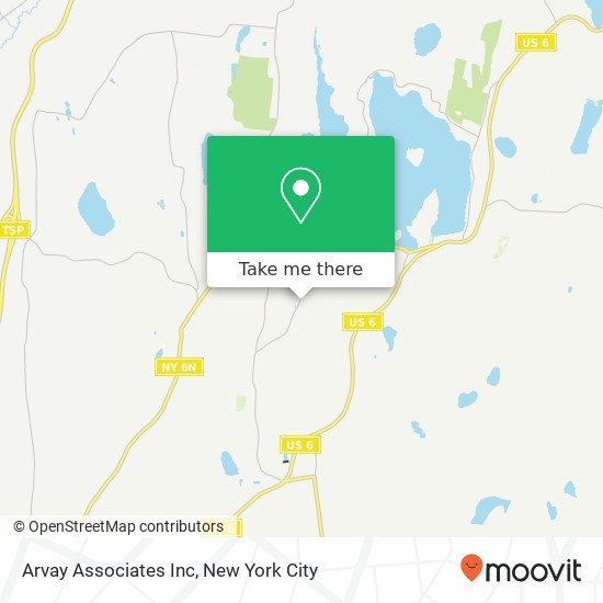 Mapa de Arvay Associates Inc