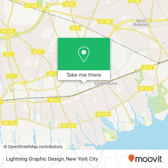 Lightning Graphic Design map