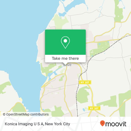 Mapa de Konica Imaging U S A