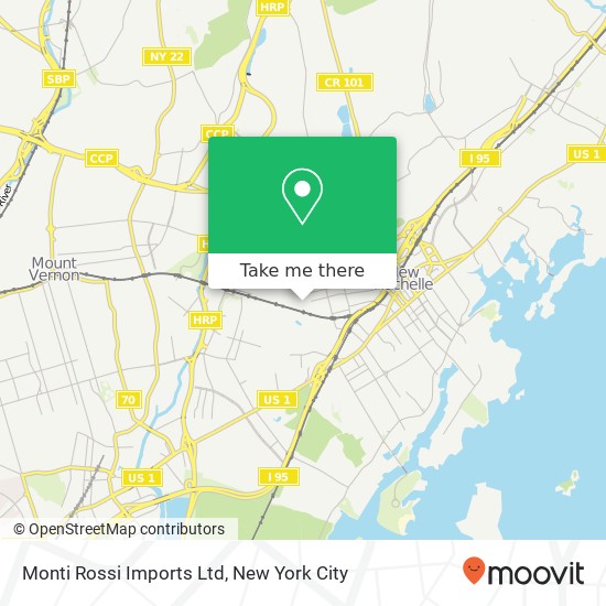 Mapa de Monti Rossi Imports Ltd