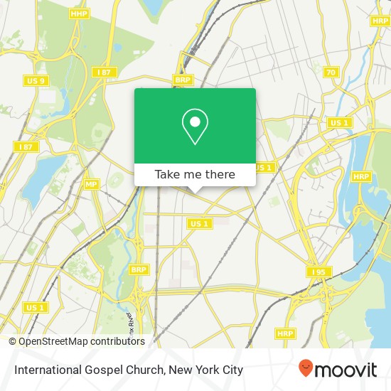International Gospel Church map