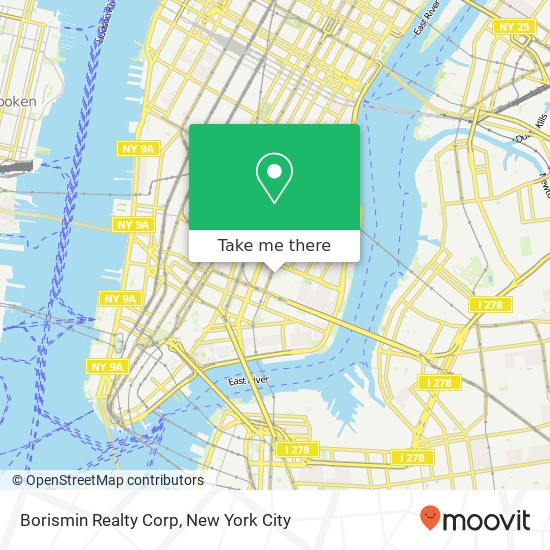 Mapa de Borismin Realty Corp