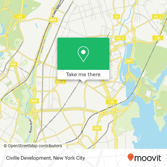 Civille Development map