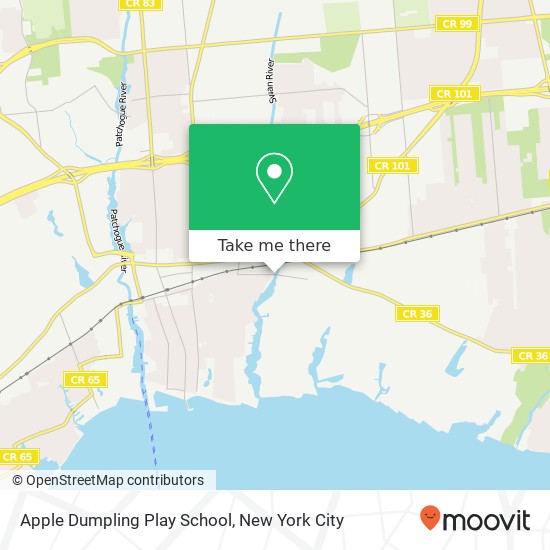 Apple Dumpling Play School map