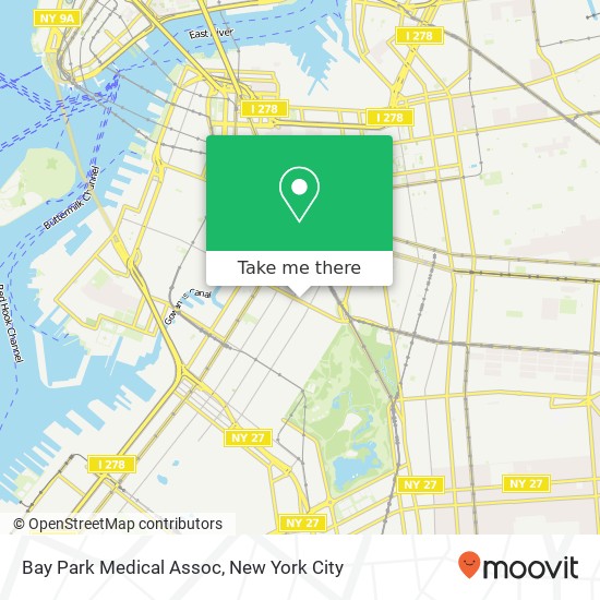 Mapa de Bay Park Medical Assoc