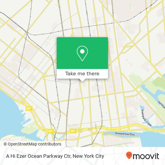 A Hi Ezer Ocean Parkway Ctr map