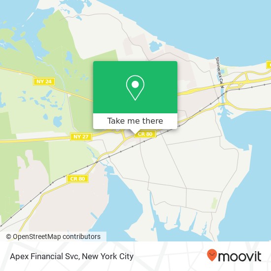 Apex Financial Svc map