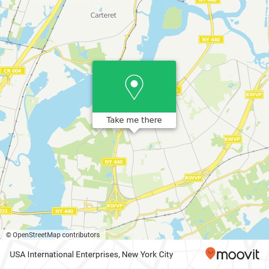 Mapa de USA International Enterprises