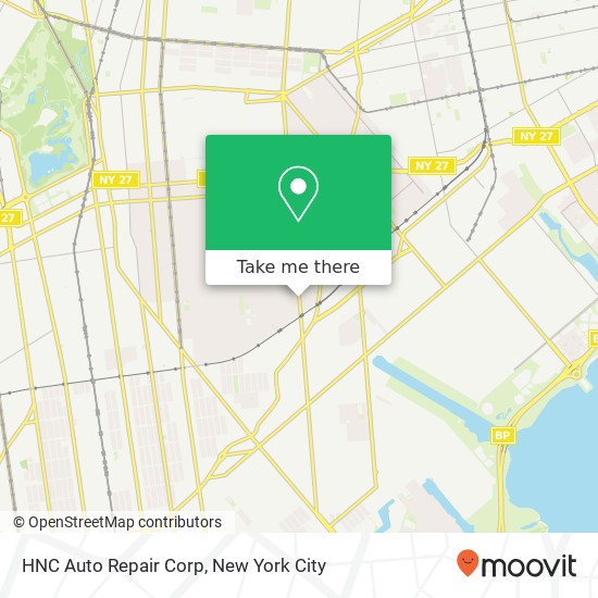 HNC Auto Repair Corp map