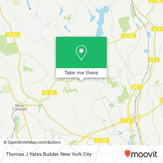 Mapa de Thomas J Yates Builder