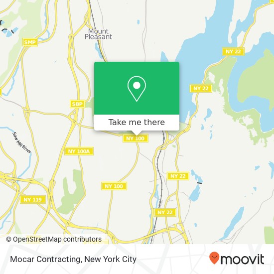 Mocar Contracting map