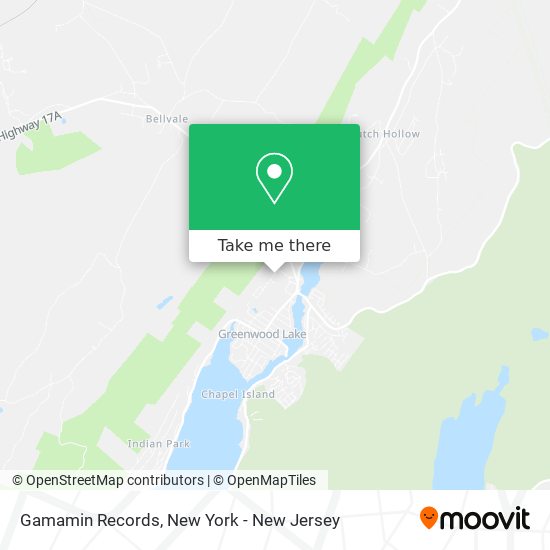 Gamamin Records map