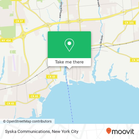 Syska Communications map