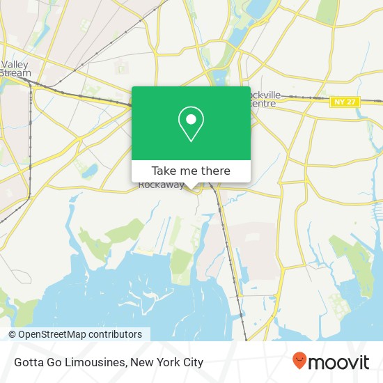 Gotta Go Limousines map