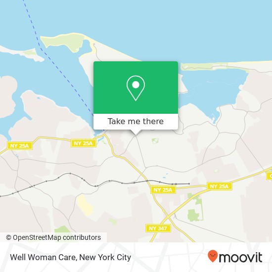 Well Woman Care map