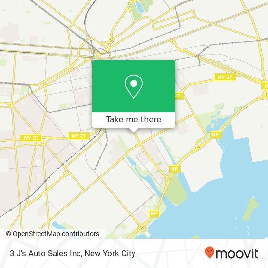 Mapa de 3 J's Auto Sales Inc