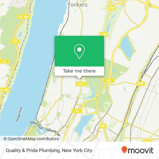 Quality & Pride Plumbing map