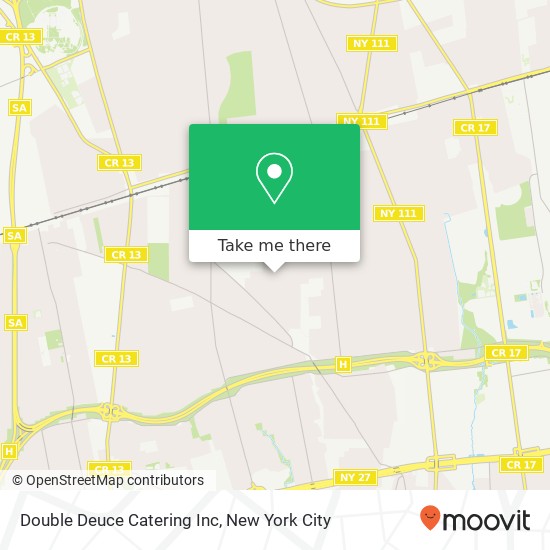 Mapa de Double Deuce Catering Inc
