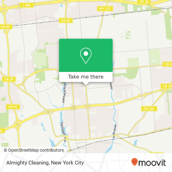 Almighty Cleaning map