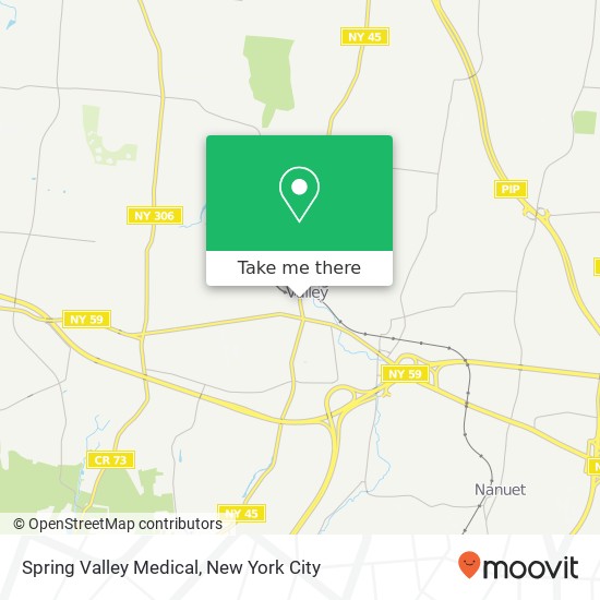 Spring Valley Medical map