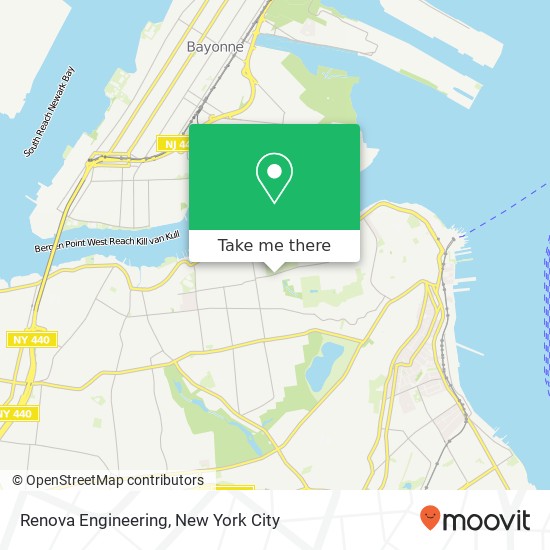 Renova Engineering map