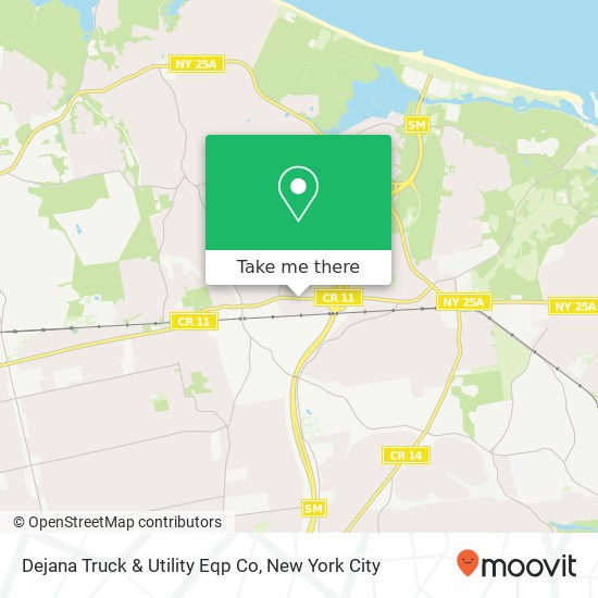 Mapa de Dejana Truck & Utility Eqp Co