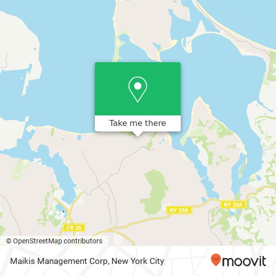 Maikis Management Corp map