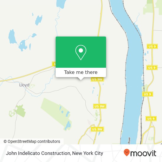 John Indelicato Construction map